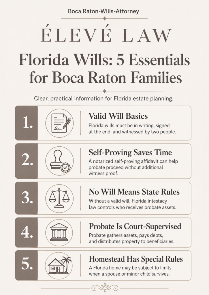 boca raton wills attorney infographic